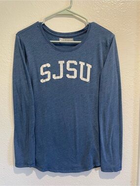 🌀 San Jose State SJSU Redshirt College Tee • Men’s Large • Blue Gameday T-Shirt